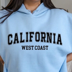 California West Coast PNG: College Sweatshirt Design (Digital Download)