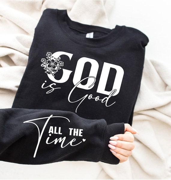God is Good Trendy Floral T Shirt God is Good Trendy Floral T Shirt