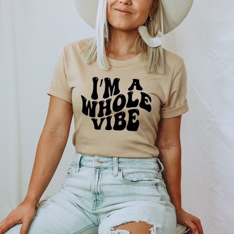 I'm a Whole Vibe PNGSVG Digital DOWNLOAD Wave Letters Etsy