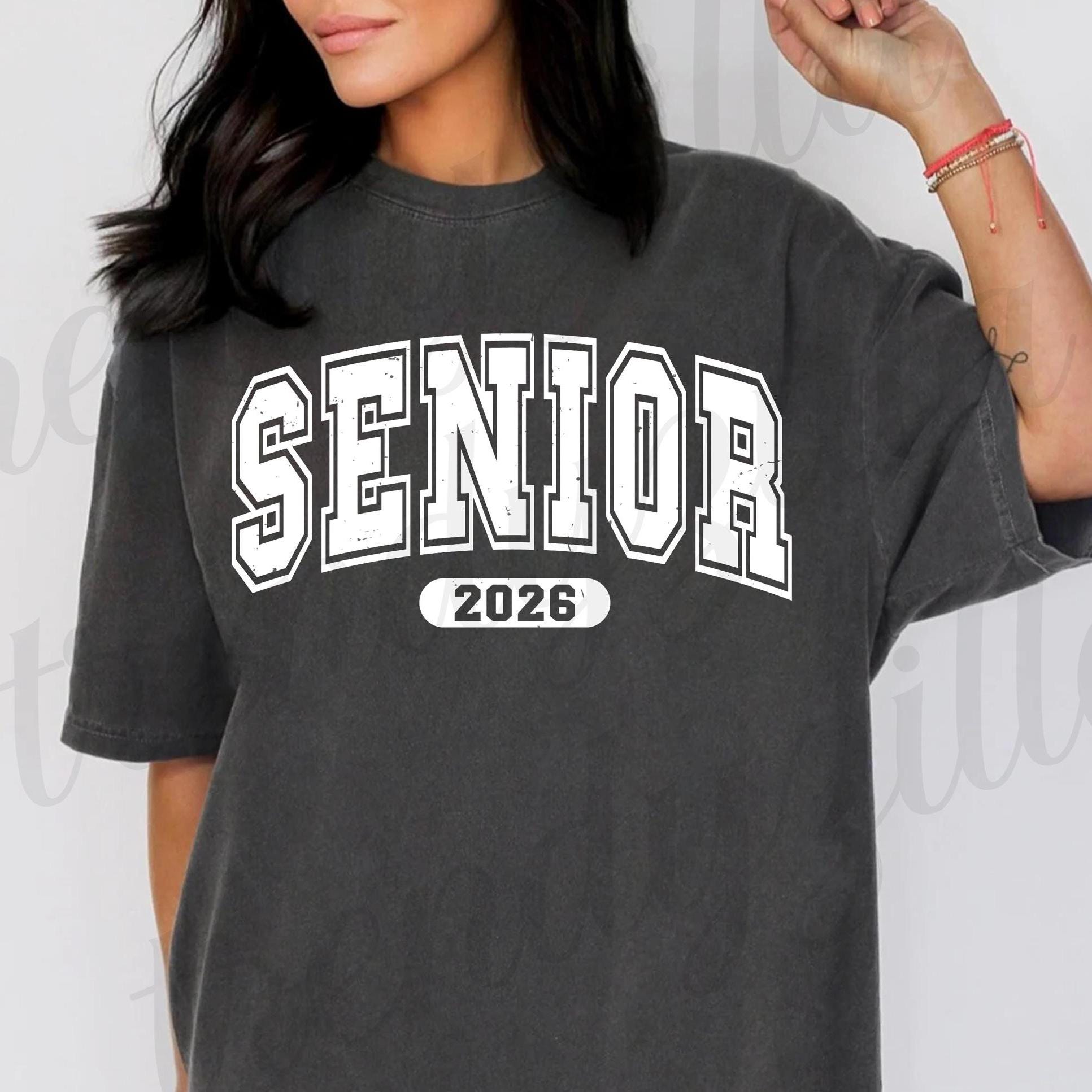 Senior 2026 SVG png, Graduate 2026 svg, Senior of 2026 SVG, Senior Graduation, Graduation 2026 SVG, Senior 2026 Grad Party, College Jersey