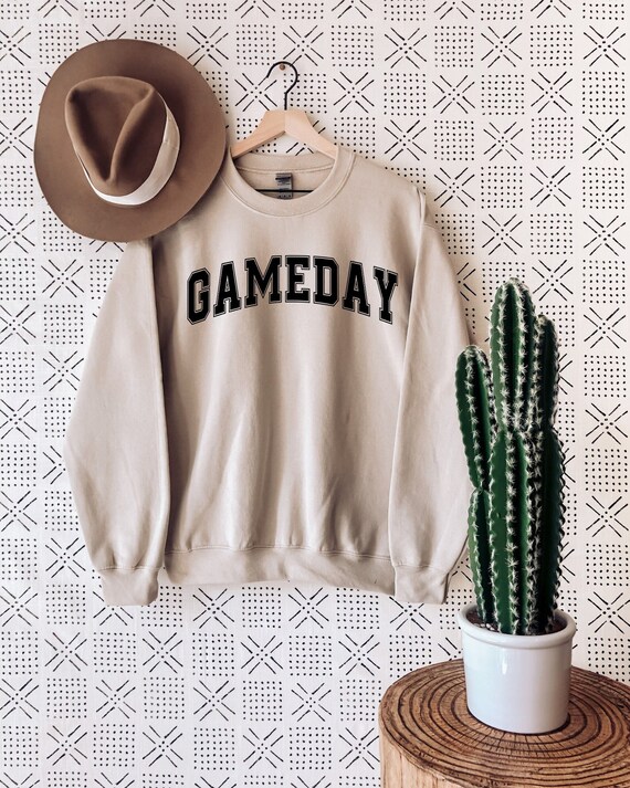Gameday PNG: College Sweatshirt Design (Digital Download)
