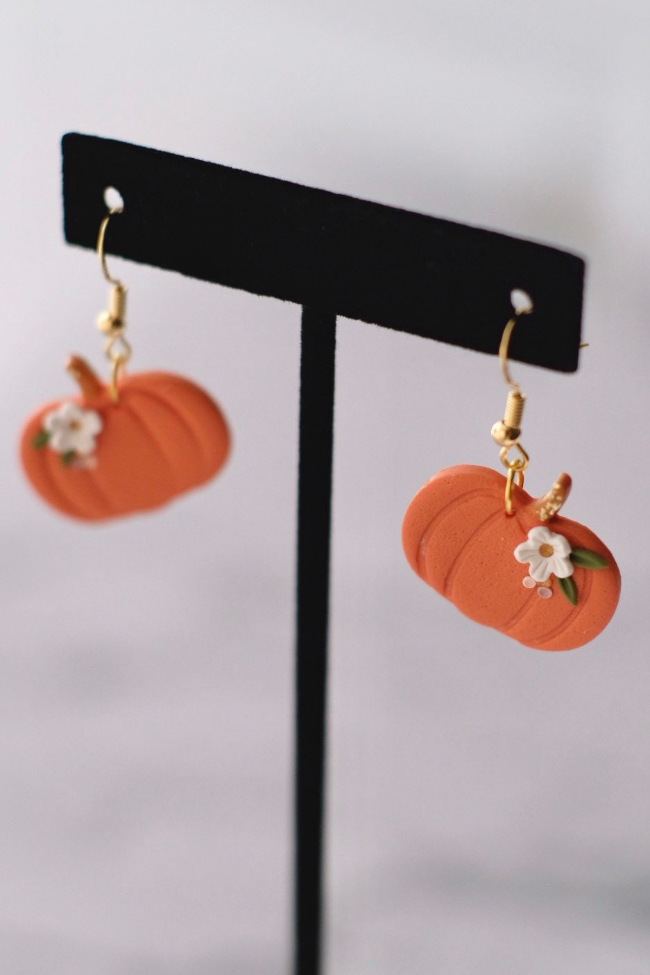 Pumpkin Clay Earrings/ Fall … curated on LTK