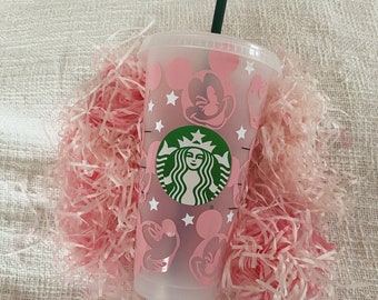 Mickey and stars Starbucks frosted cold cup