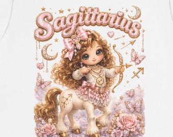 Sagittarius Celestial Centaur Tee | Whimsical Archer Youth T-Shirt