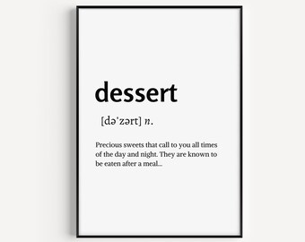 Funny Dessert Quote - Etsy Australia Funny Dessert Quote - Etsy Australia