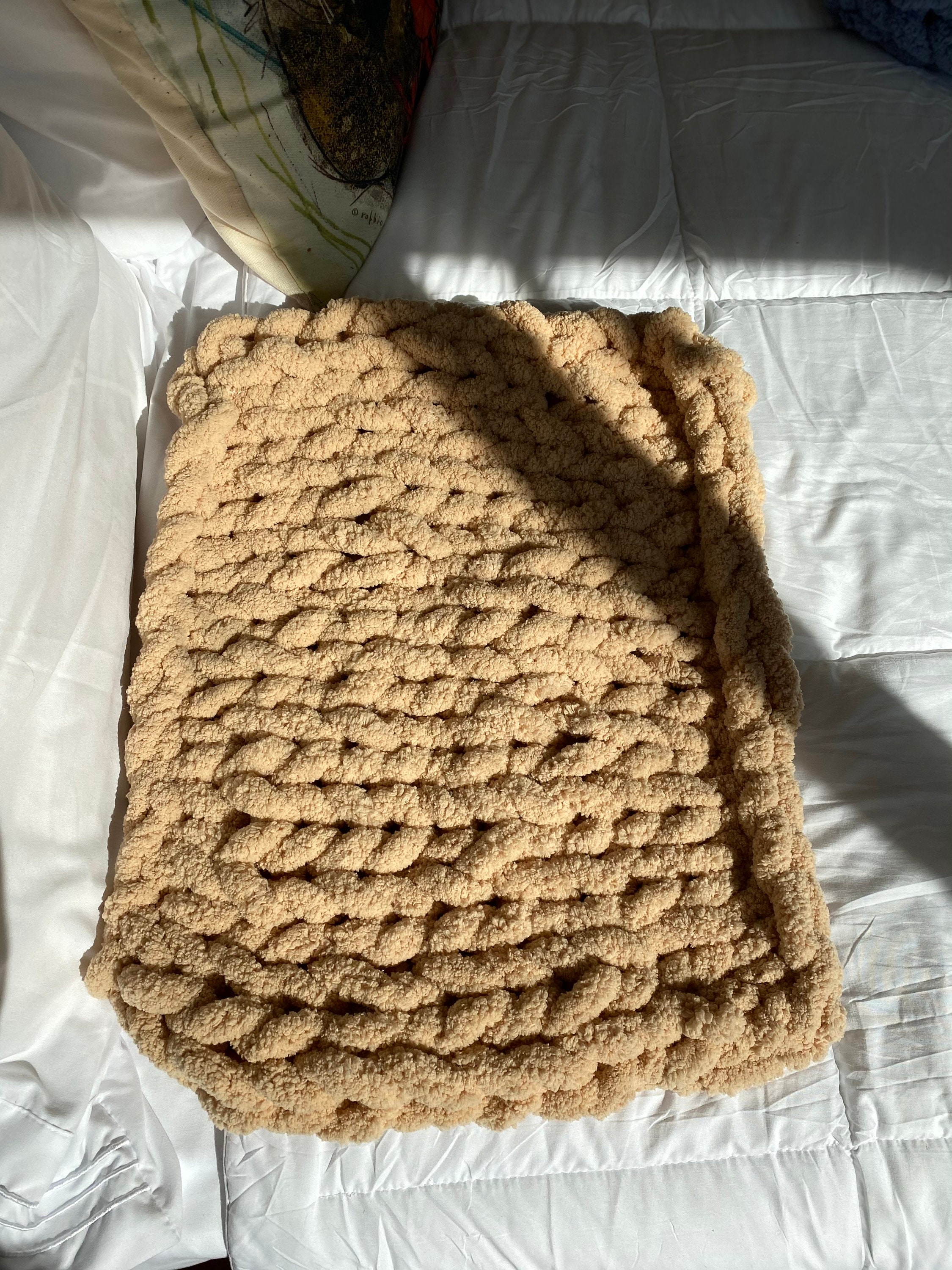 Light brown blanket Etsy