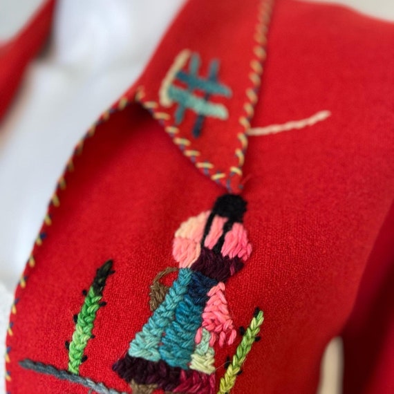 1940s Mexican Souvenir Jacket - image 6