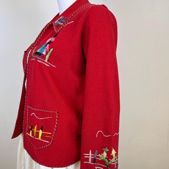 1940s Mexican Souvenir Jacket - image 10