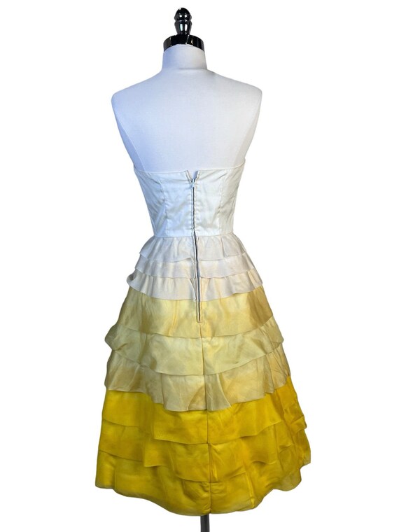 1960s Organza Tiered Dress Jeane Scott by Margot - image 2