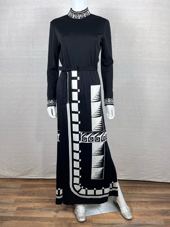 1960s/70s Paganne By Gene Berk Designer Dress