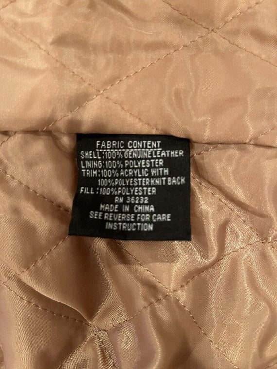Vintage Penny Lane Afghan Style Suede Jacket Coat… - image 6