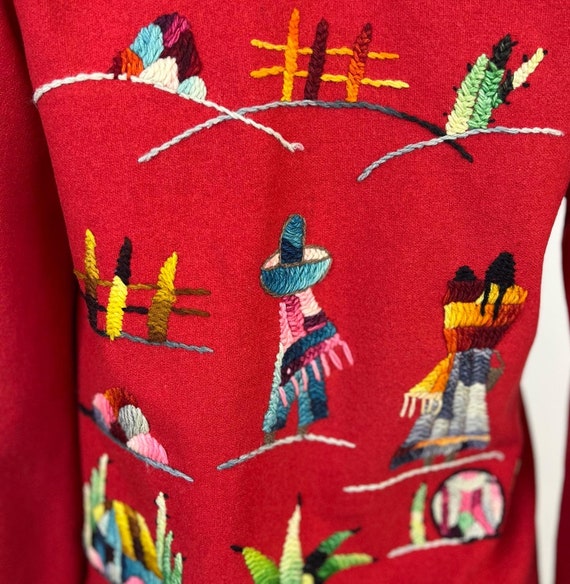 1940s Mexican Souvenir Jacket - image 4