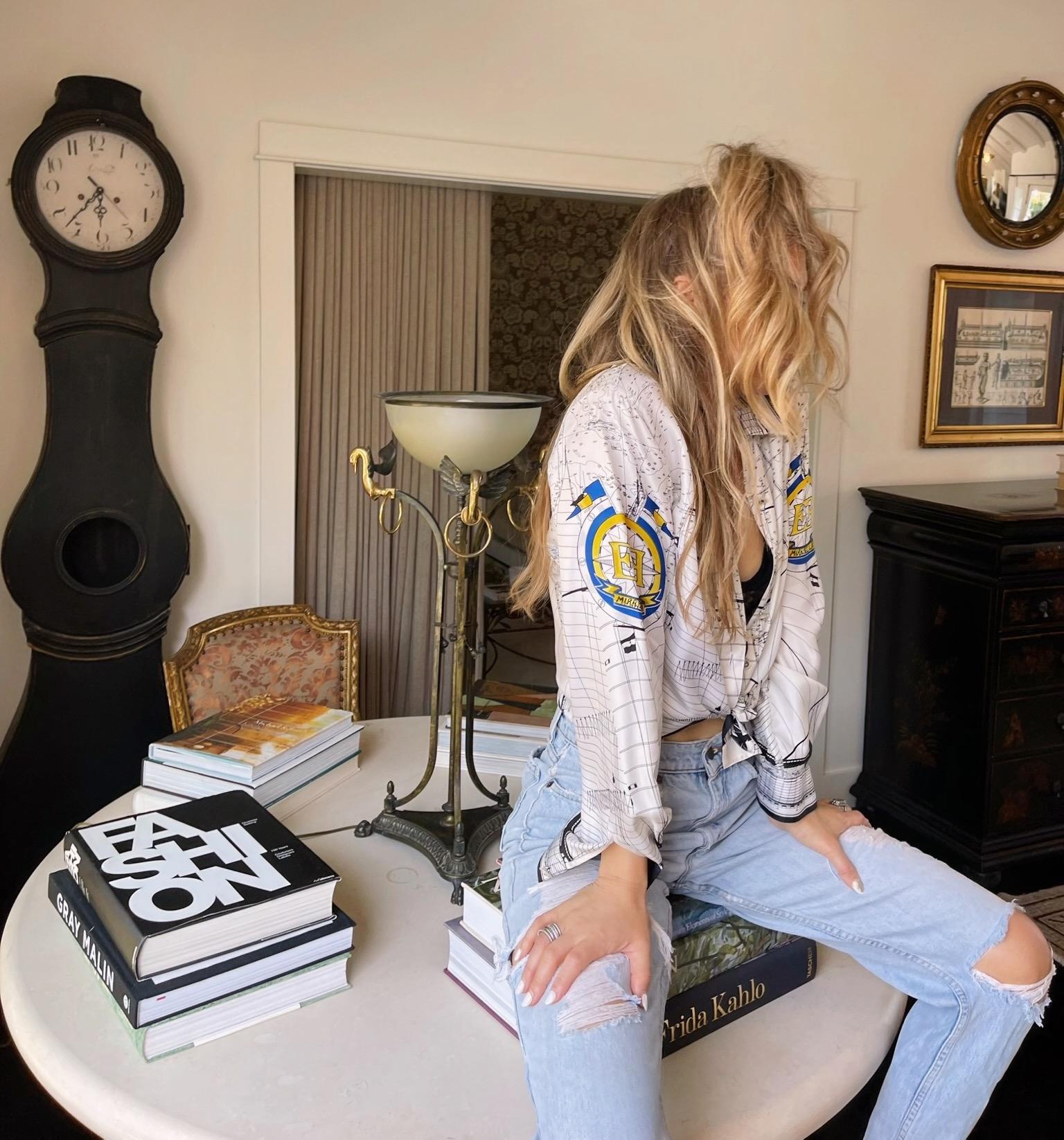 エスカーダ ESCADA BY margaretha ley ヴィンテージ シャツ ブラウス  