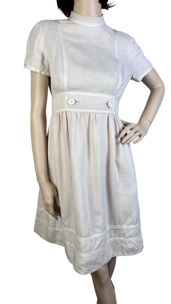 1960s Geoffrey Beene Mod Mini Dress - image 2
