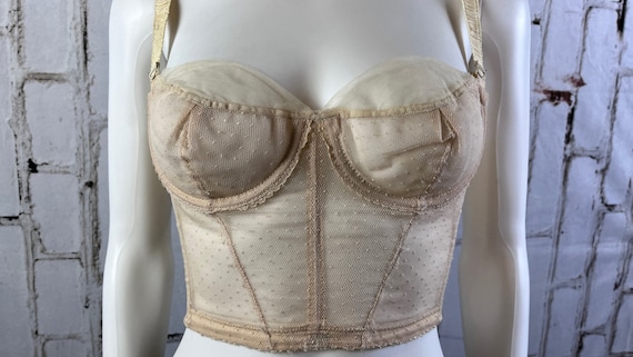 1960s Lily Of France Corset Bustier Sz 34 - image 2