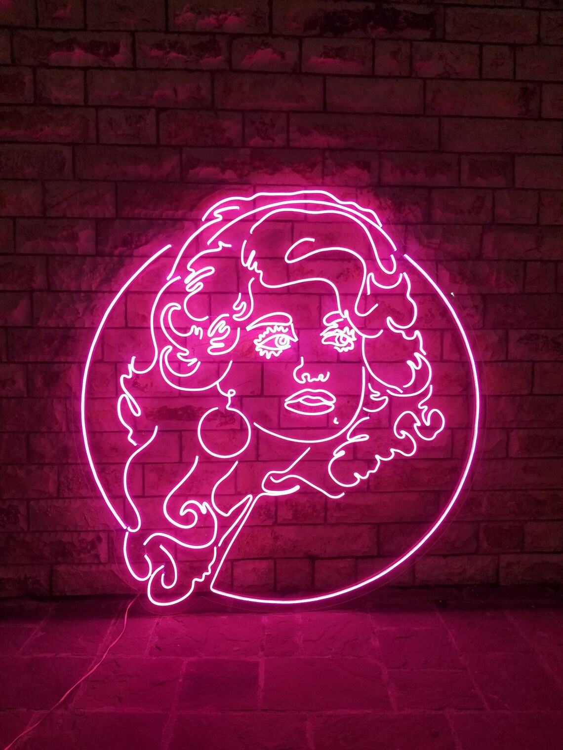 Dolly Parton Neon Sign Custom Personalize Your Own Neon Etsy