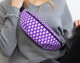 Purple BTS Logo Fanny Pack/Purple BTS Logo Bum Bag/Purple BTS Logo Belt Bag