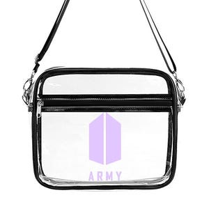 Bolsas Transparentes Aprobadas Por El Estadio Con Bolsillo Frontal Y