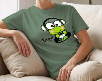 T-shirt Keroppi unisexe en coton épais