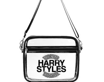 Harry Styles Together Together Clear Bag Stadium Bag Clear Crossbody Handbag with Adjustable Strap
