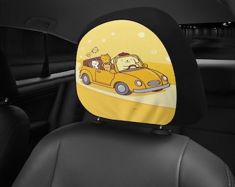Housses d'appuie-tête de voiture Pompompurin (lot de 2)