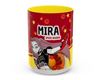 Mira Kpop Demon Hunters Mug Big Size Mug (15oz) Kpop Demon Hunters Mira Mug Mira Ramyeon Noodles Kpop Demon Hunters Ramen Cup