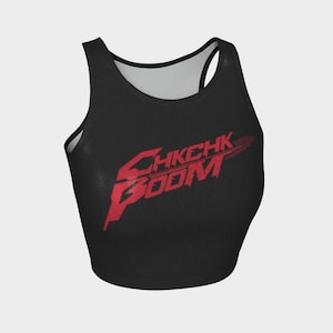 Stray Kids Tank Top Glitter Stray Kids Crop Top Glitter Chk Chk Boom Cropped Tank Top ChkChk Boom Shirt Stray Kids Concert Tour