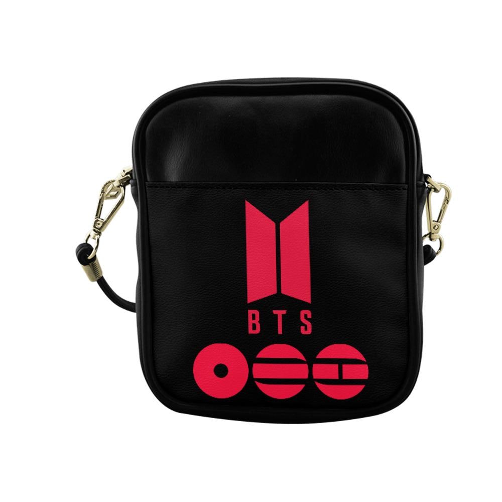 BTS Mini Bag Red Logo Bag - Etsy