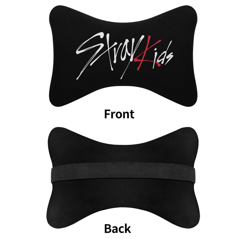 Stray Kids Car Headrest Pillow: Memory Foam Neck Support image 6