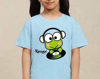 Keroppi DJ Kid's T Shirt