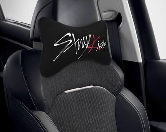 Stray Kids Car Headrest Pillow: Memory Foam Neck Support