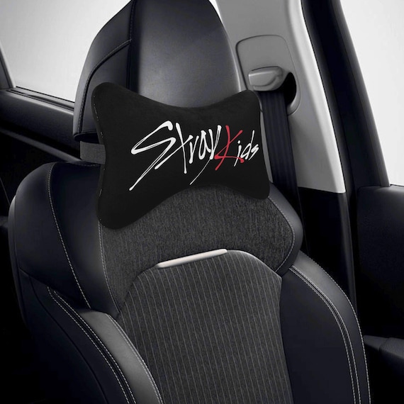 Stray Kids Car Headrest Pillow: Memory Foam Neck Support