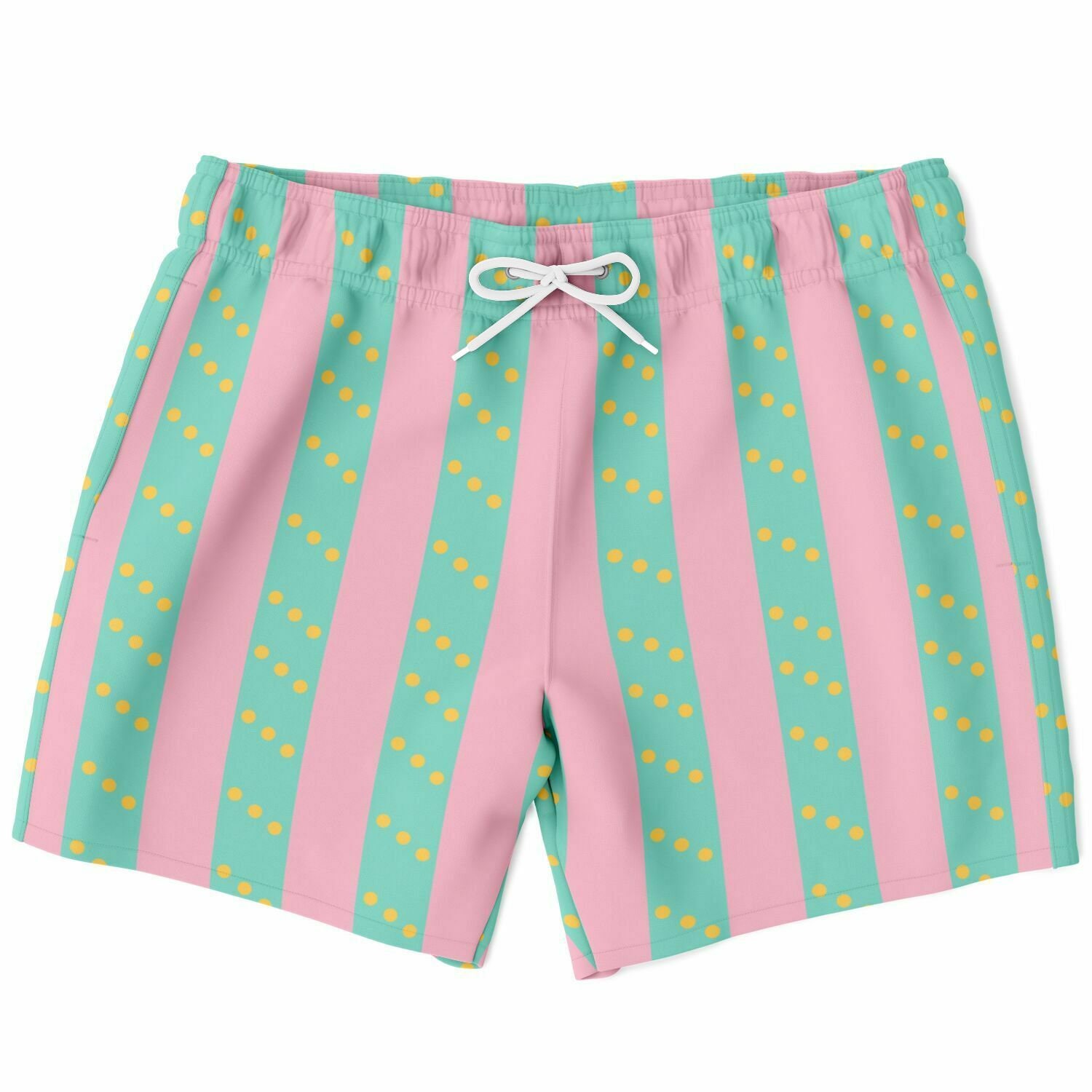 Short de bain homme raye rose et vert Etsy Canada