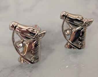 Silver Horse Cufflinks