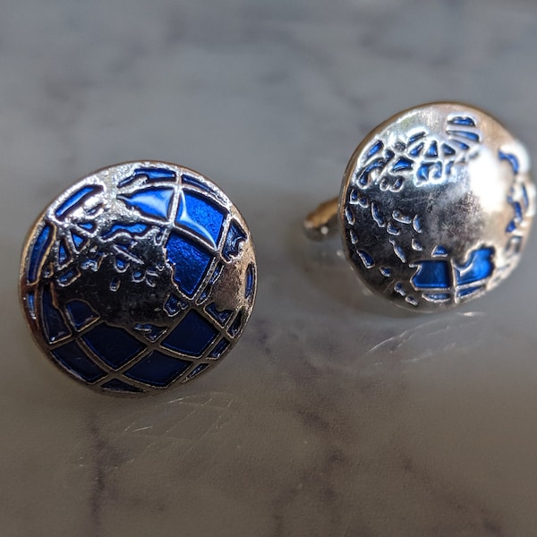 World Atlas Cufflinks