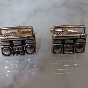 Retro Stereo Cufflinks