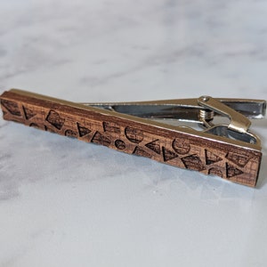 Modern Wood Tie Bar