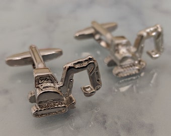 Bulldozer Cufflinks