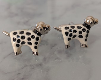 Dalmatian Dog Cufflinks