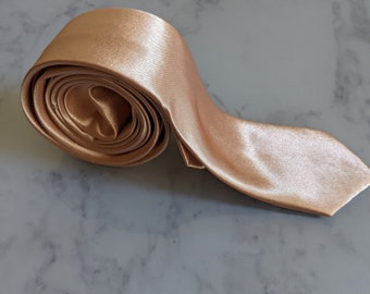 Mens Champagne Tie