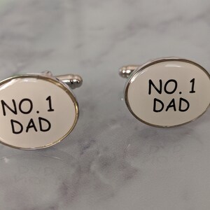 Number 1 Dad Cufflinks