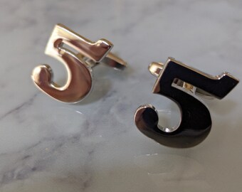 Number 5 Cufflinks