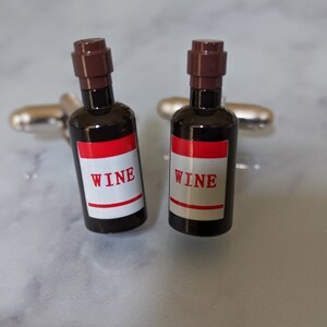 Wine Bottle Cufflinks