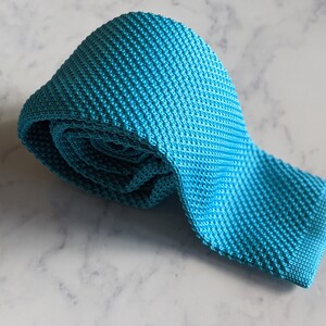 Jerrui Cravate en tricot Cravate à la main à la mode Cravate en tricot mince maigre cravate classique tissée cravate maigre 
