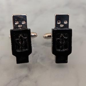 USB Stick Cufflinks
