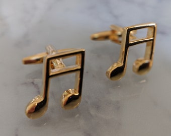 Eighth Note / Quaver Musical Note Cufflinks