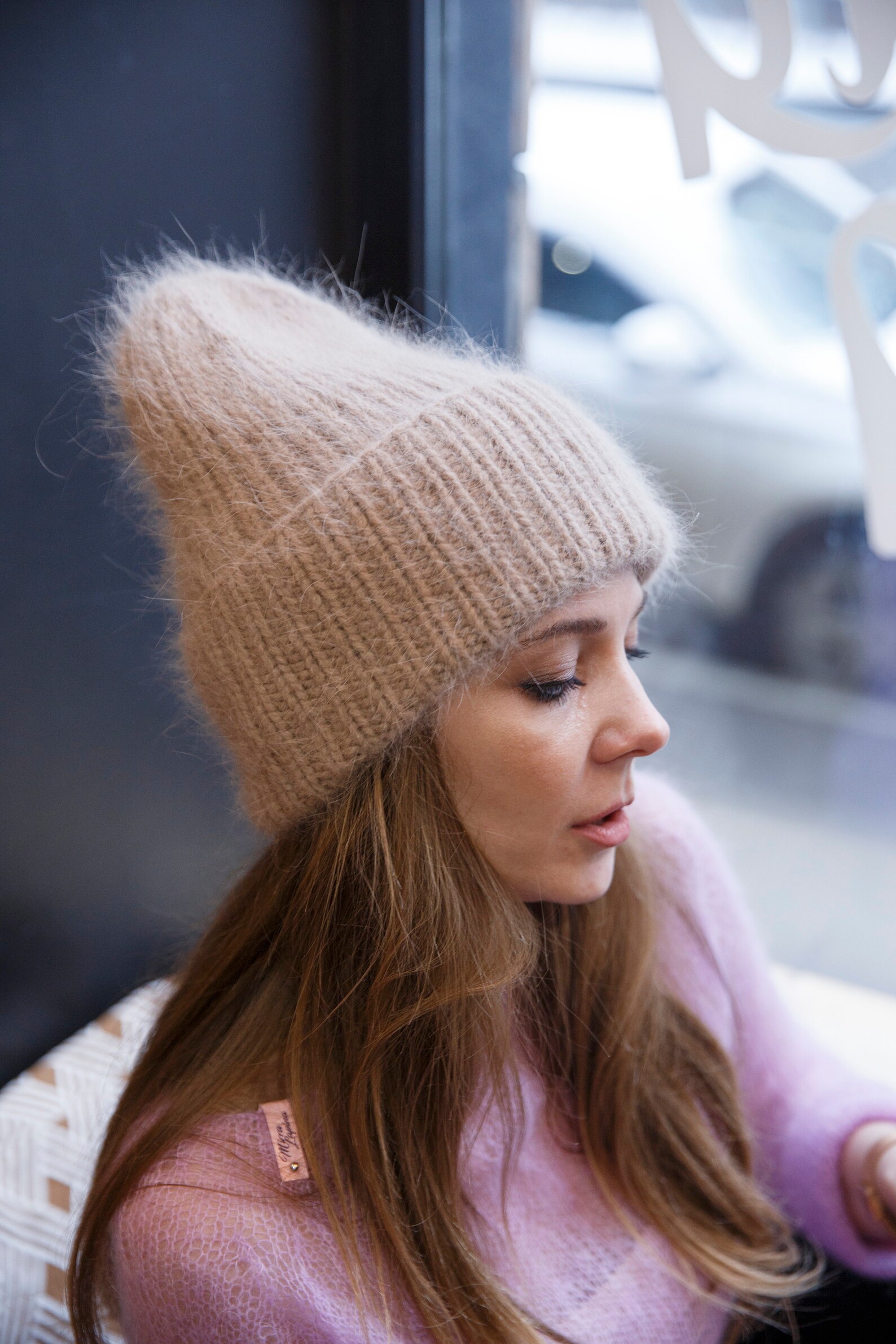 Winter hat warm hat fluffy hat angora hat women's hat Etsy