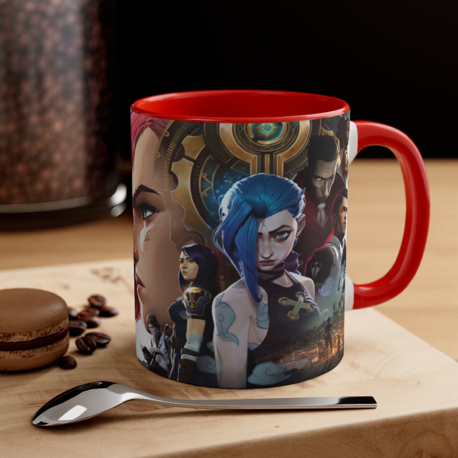 Arcane League of Legends Accent Coffee Mug 11oz Etsy