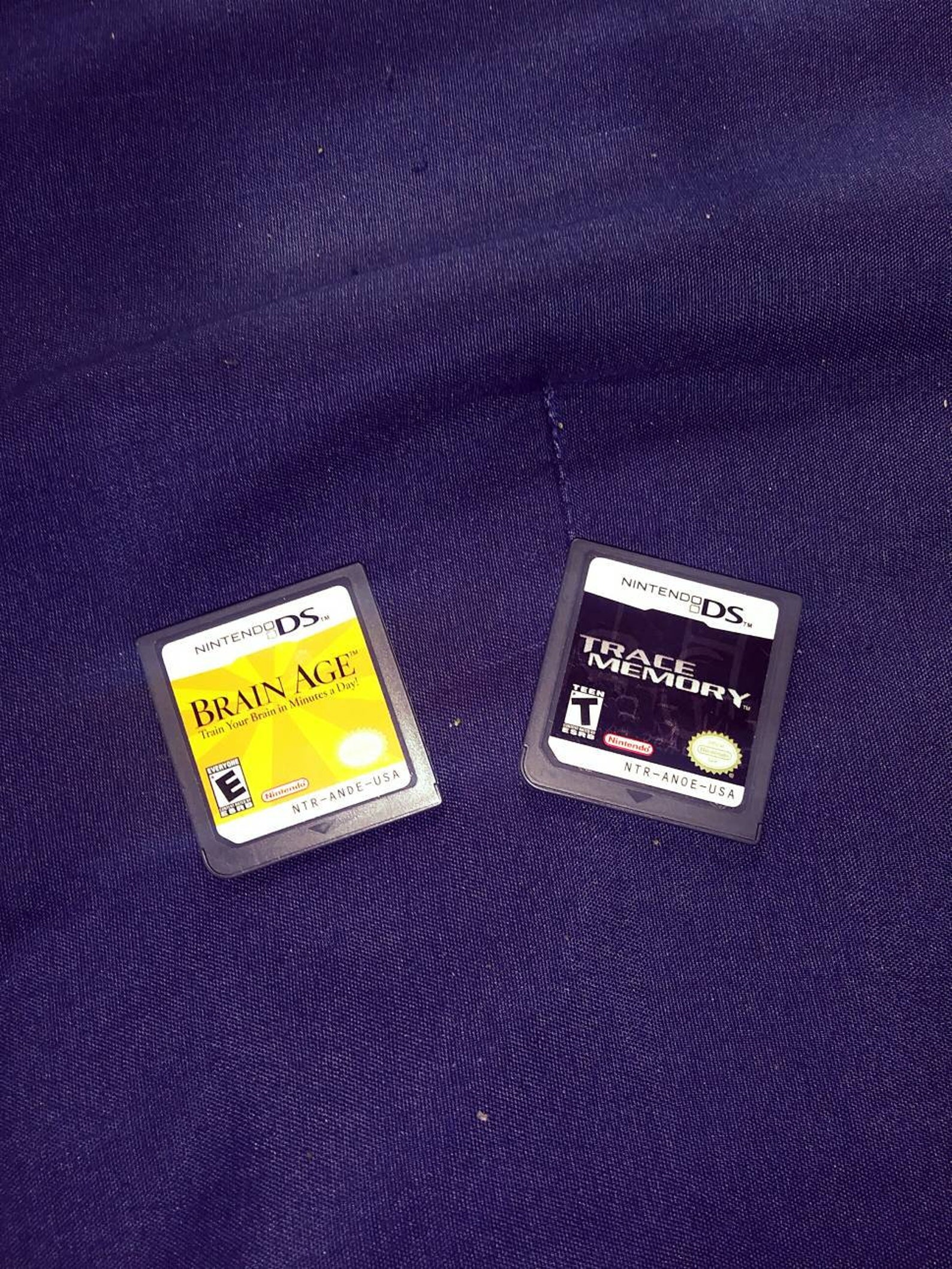 Trace Memory Para Nintendo Ds W/ Brain Age Etsy