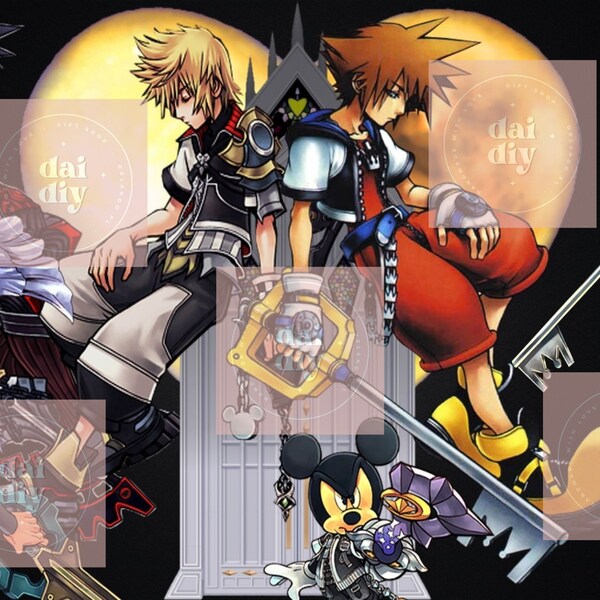 Kingdom Hearts Decor - Etsy